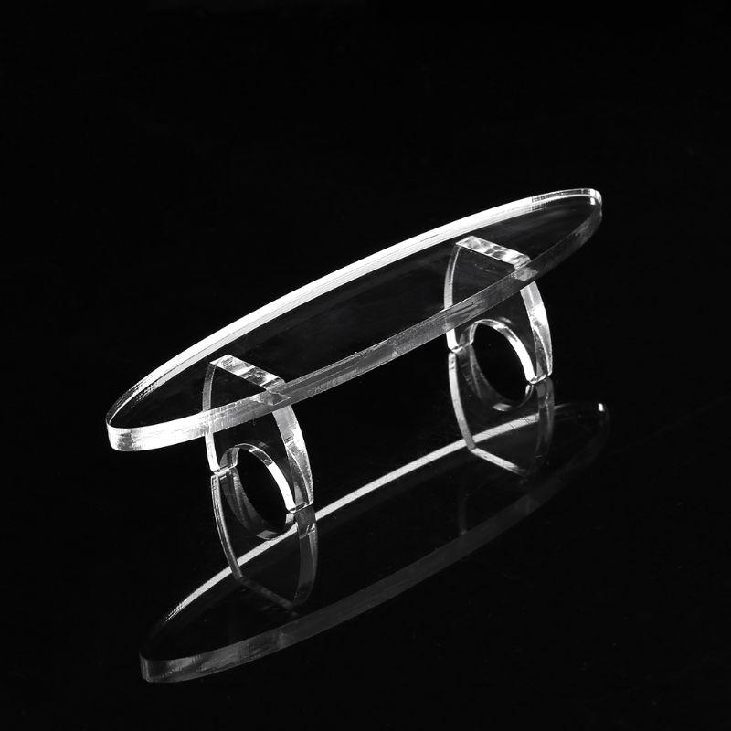 Clear Acrylic Pen Holder Samurai Sword Holder Transparent Cosmetic Brush Holder for Desk Fountain Ballpoint Pen Display