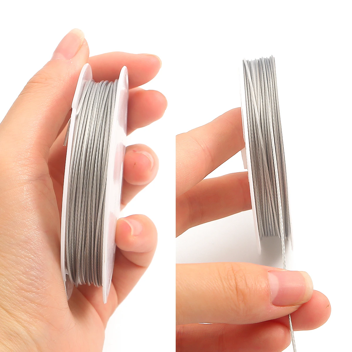 0,3-1mm Starke Edelstahl Linie Draht Perlen Schnur String Handwerk Bailing Sculpting Draht Für Schmuck Machen DIY handwerk