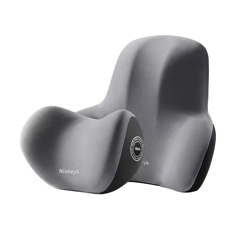 Cuscino per il collo dell'auto in memory foam Supporto lombare per auto per forniture per auto Cuscino per il collo universale Cuscino per la vita Accessori per seggiolino auto