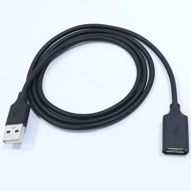 Cabo de extensão usb 2.0 cabo de extensão macho para fêmea cabo de dados adequado para pc tv usb cabo de disco rígido móvel