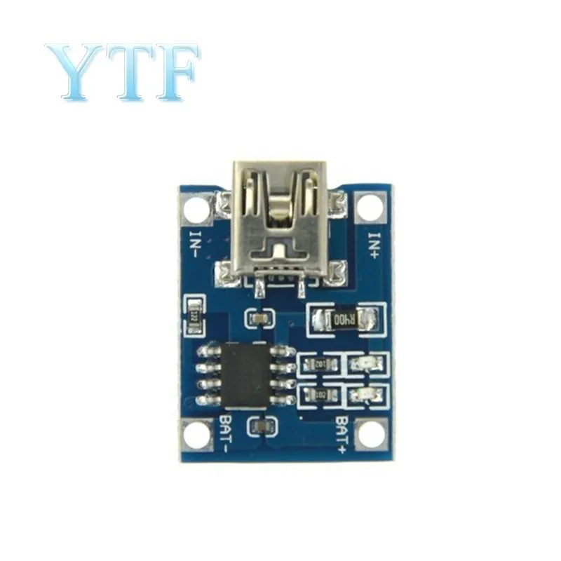 10 Uds. 5V 1A Micro USB 18650 tipo c batería de litio cargador módulo + protección Dual funciones para 18650 TP4056
