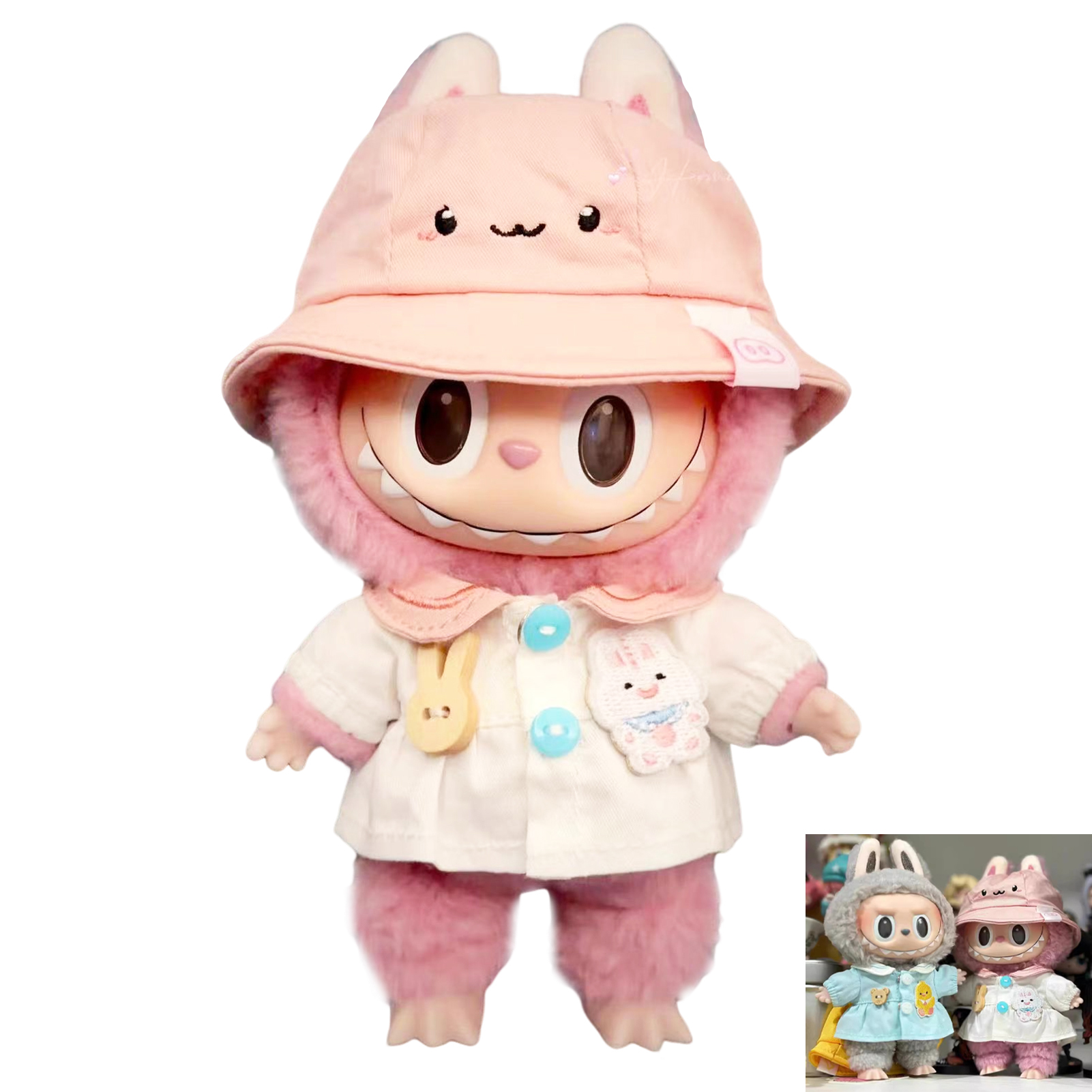 Boneca de pelúcia Skin-friendly para crianças, acessórios, presente para meninas