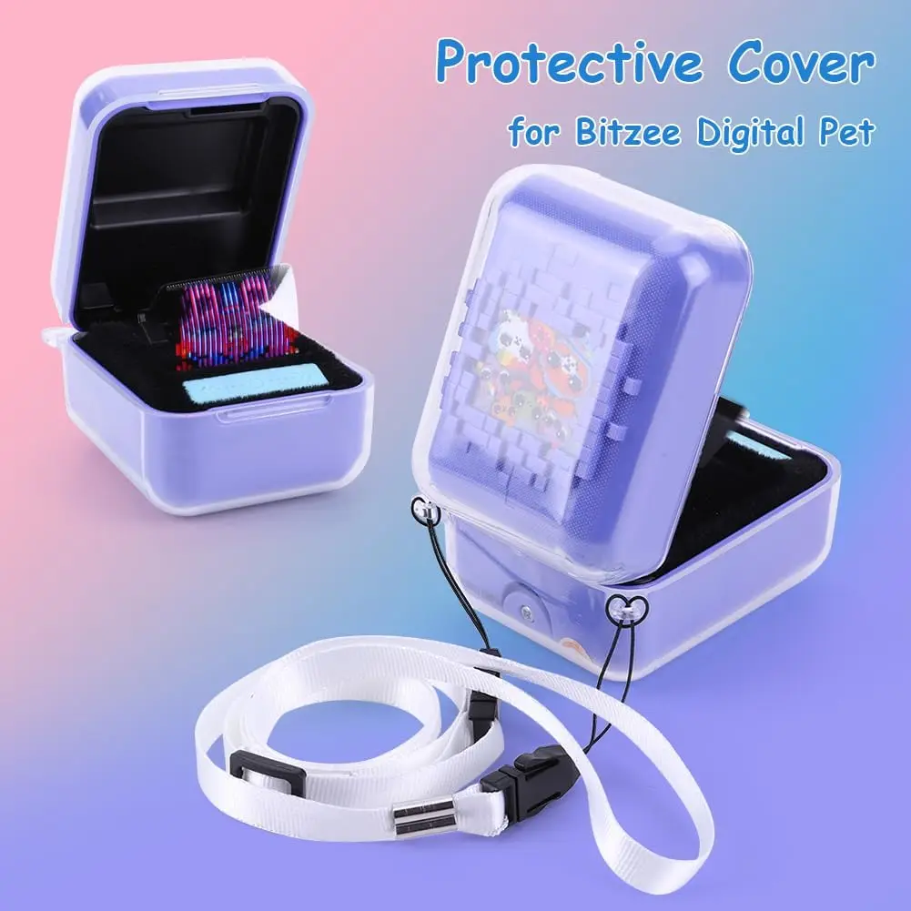 Case for Bitzee Interactive Toy Digital Pet and Case,Hard Carrying Holder for Virtual Electronic Pets,Protective Container Case