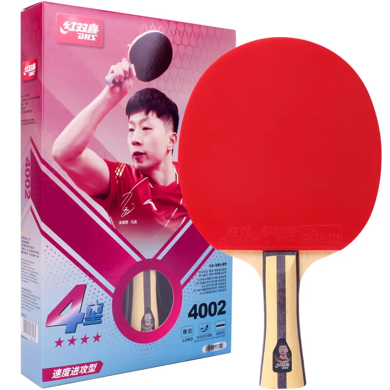DHS แร็กเก็ตปิงปองใบมีด Ping Pong Bat Original DHS Ping Pong Paddle