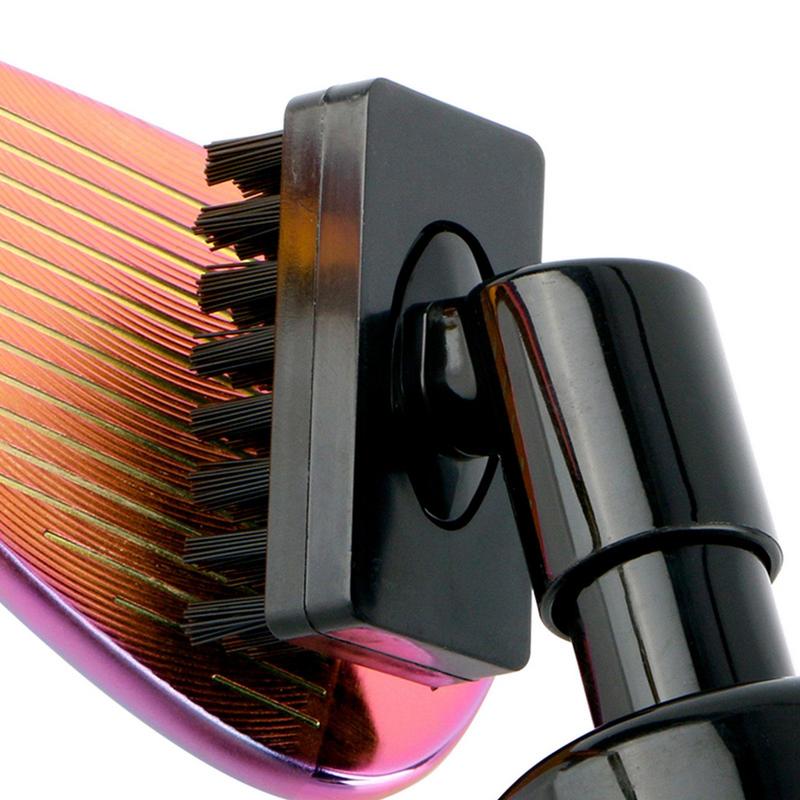 แปรงทําความสะอาดไม้กอล์ฟ แปรงทําความสะอาดไม้กอล์ฟแบบพกพาพร้อมขวดน้ําแบบกด แปรงน้ํา Golf Swing Groove Cleaner