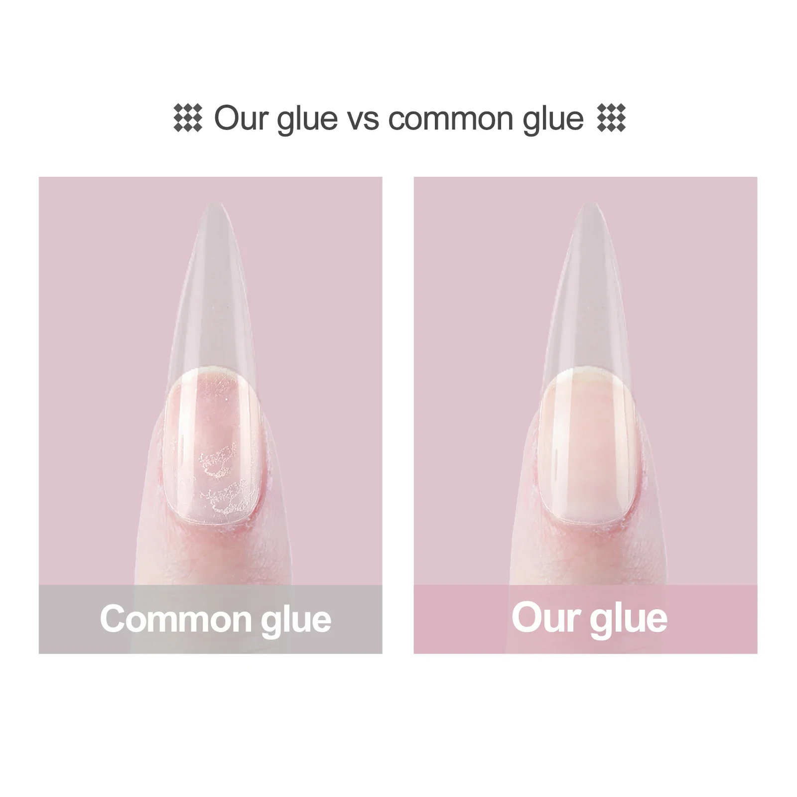 COSCELIA 10G pegamento para uñas puntas de uñas postizas pegamento herramientas para uñas de Color transparente
