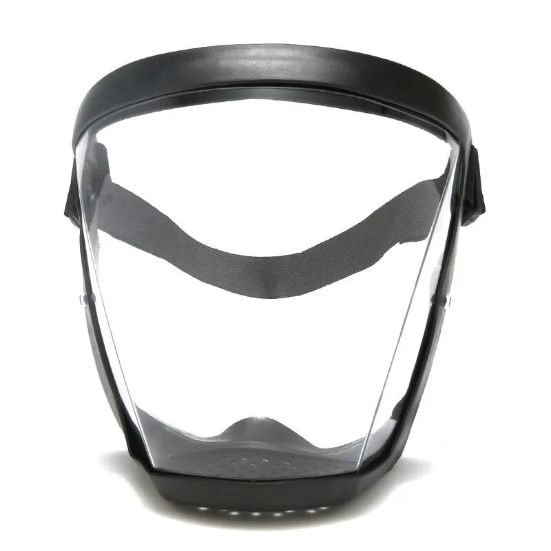 1pc Dust And Anti-Fog Transparent Mask High-Definition Fog-Free Welding Eyewear Head-Mounted Full-Face Protection