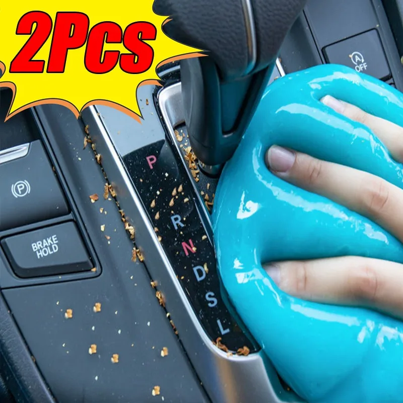 Gel de limpeza de carro lodo lama mágica auto interior teclado do computador sujeira limpo removedor de poeira gel lavagem de carro ferramentas de limpeza interior