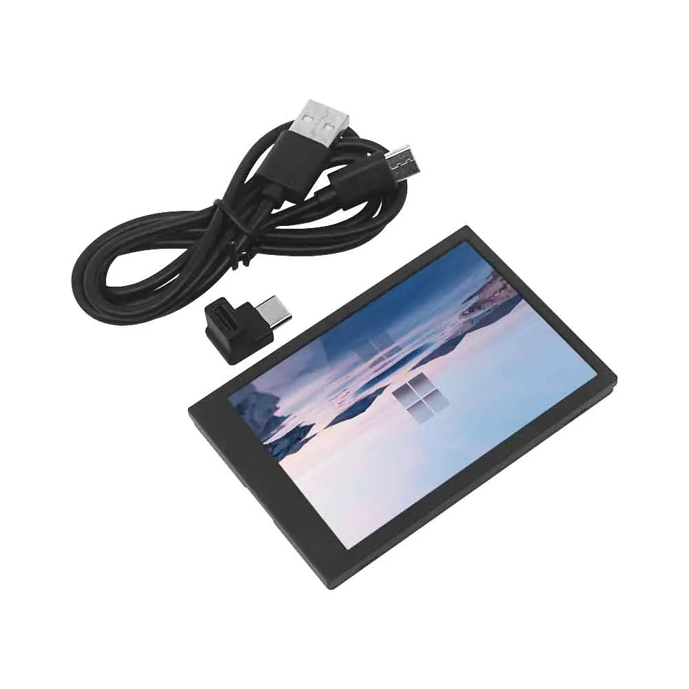 3,5 Zoll Typ-C Monitor Sekundärbildschirm Chassis USB Direktanschluss Überwachung Computer High Definition IPS Bildschirm Aida64