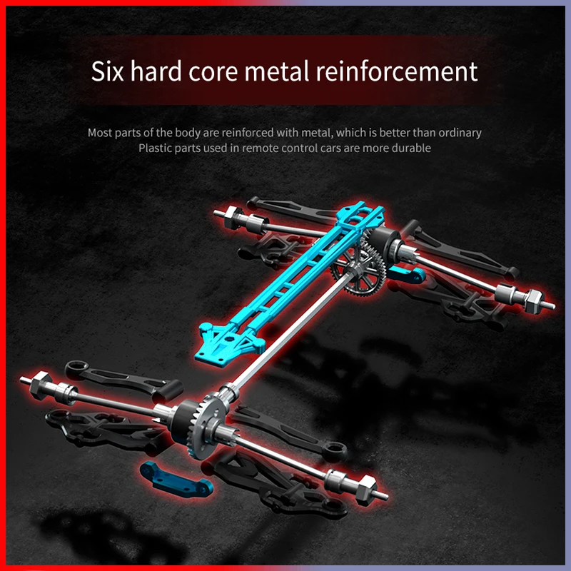 RC รถ Off Road 4x4 ความเร็วสูง 70 กม./ชม.รีโมทคอนโทรลรถ LED ไฟหน้า Brushless 4WD 1/16 รถบรรทุกมอนสเตอร์ของเล่นสําหรับของขวัญเด็ก