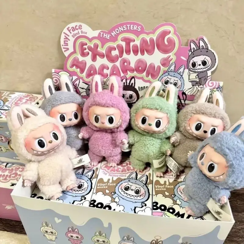 人形の装飾品,限定版,ブラインドボックス,レプリカ,ピンクのラブブラ,モンスター,モココシリーズ,春の花,ハート,限定版,特別オファー,2025