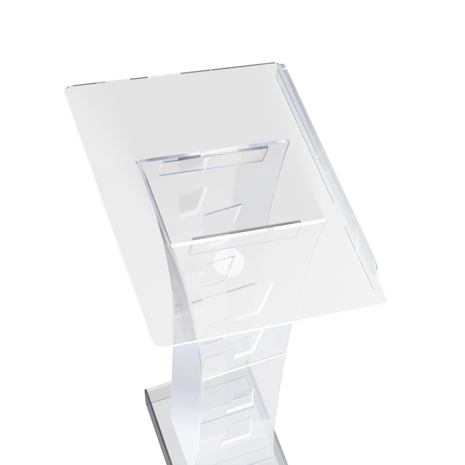 LED Klare Kanzel Präsentationspodium Rednerpult Podium Christliches Rednerpult Lucite Kirche Acrylkanzel