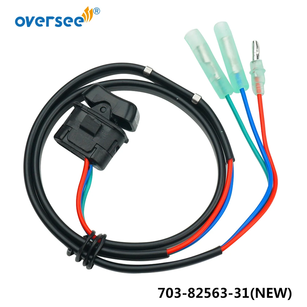 Conjunto de interruptor de inclinación embellecedor 703-82563-31 para Motor fueraborda YAMAHA, nueva versión, caja de Control