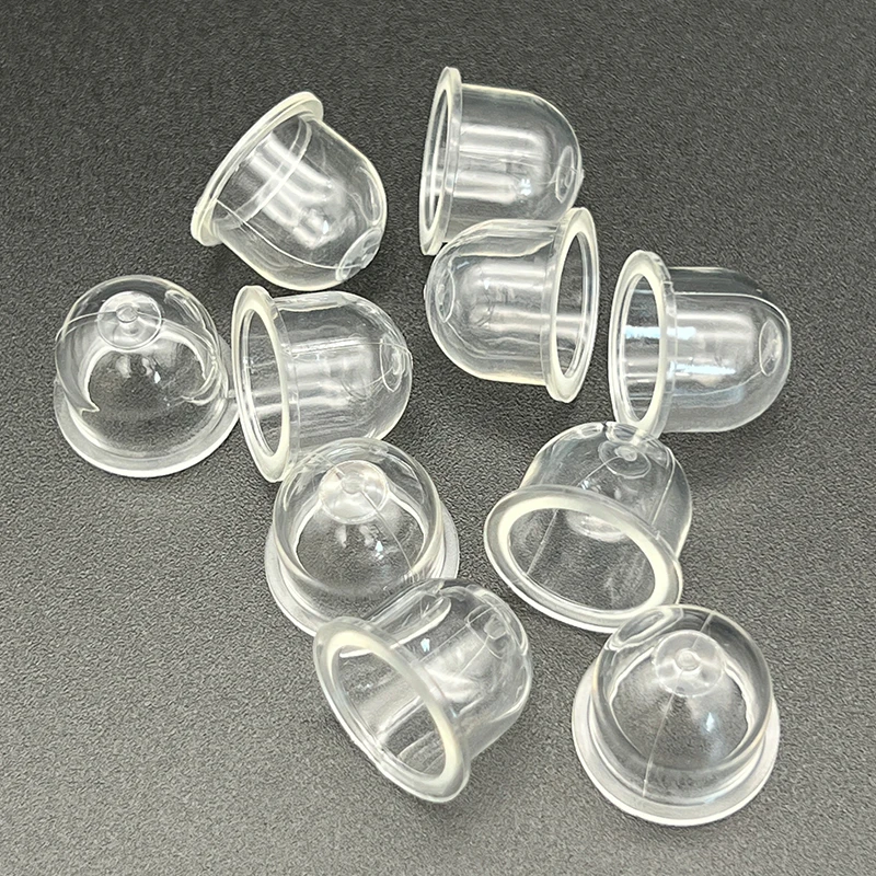 Accessori per decespugliatore Parti del carburatore 10 pezzi Bolla di carburante trasparente 19 mm utilizzata per l'estrazione del carburante