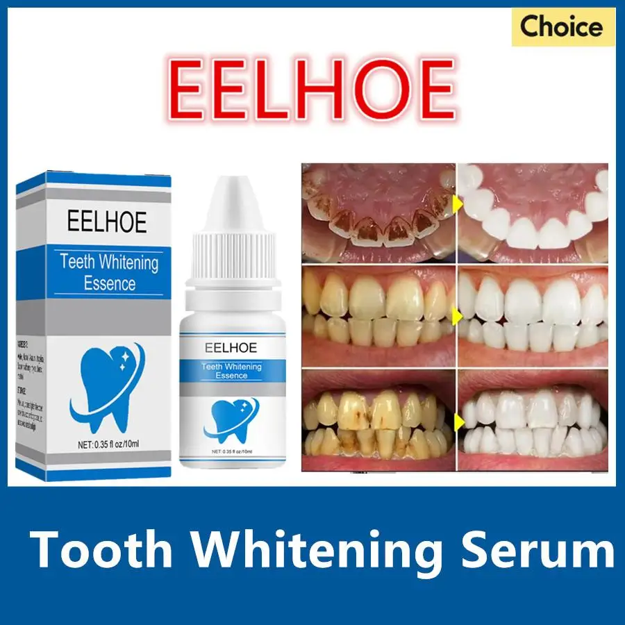Cleaning Tooth Whitening Serum Effective Remove Plaque Serum Yellow Teeth Tooth Stains Removal Serum Fresh Breath Toothpaste