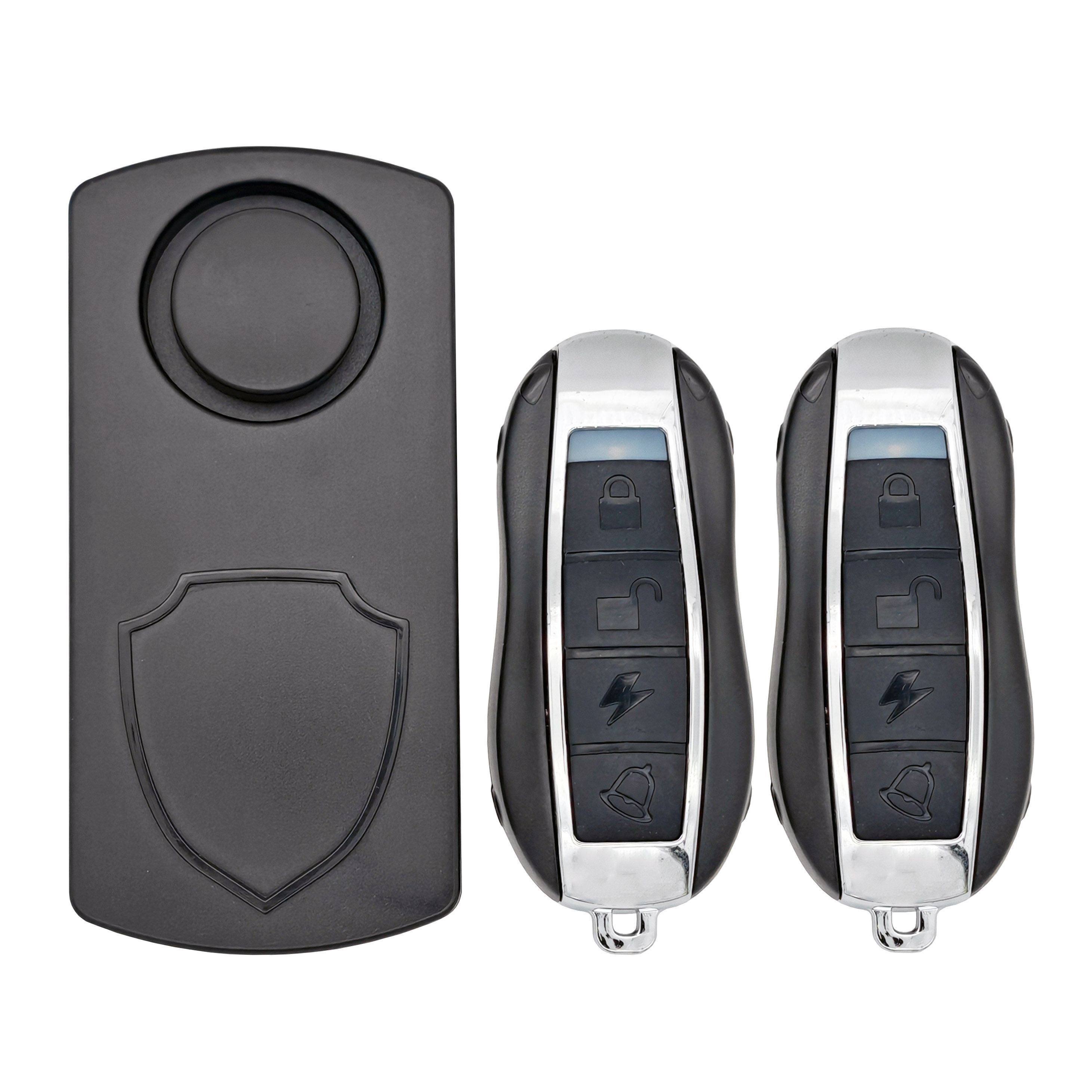 Wireless Remote Bike Alarm Waterproof Anti-Theft Bicycle Motorcycle Wireless Security Vibration Motion Sensor Alarm