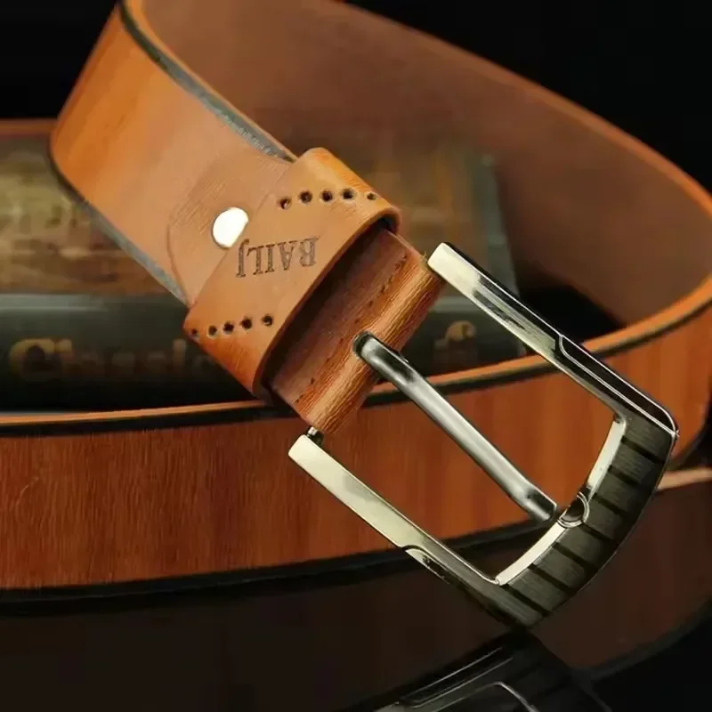Cinturón de lujo a la moda para hombre, cinturones de cuero PU, hebilla de Metal, cinturones de correa de cintura de diseñador de marca famosa de alta calidad, 110cm de longitud