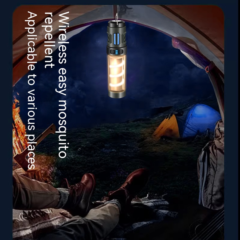 LED Portable Camping Lanterns Mosquito Repellent Torch Outdoor Waterproof Hook Tent Camping Mosquito Killer Lights With Tripod
