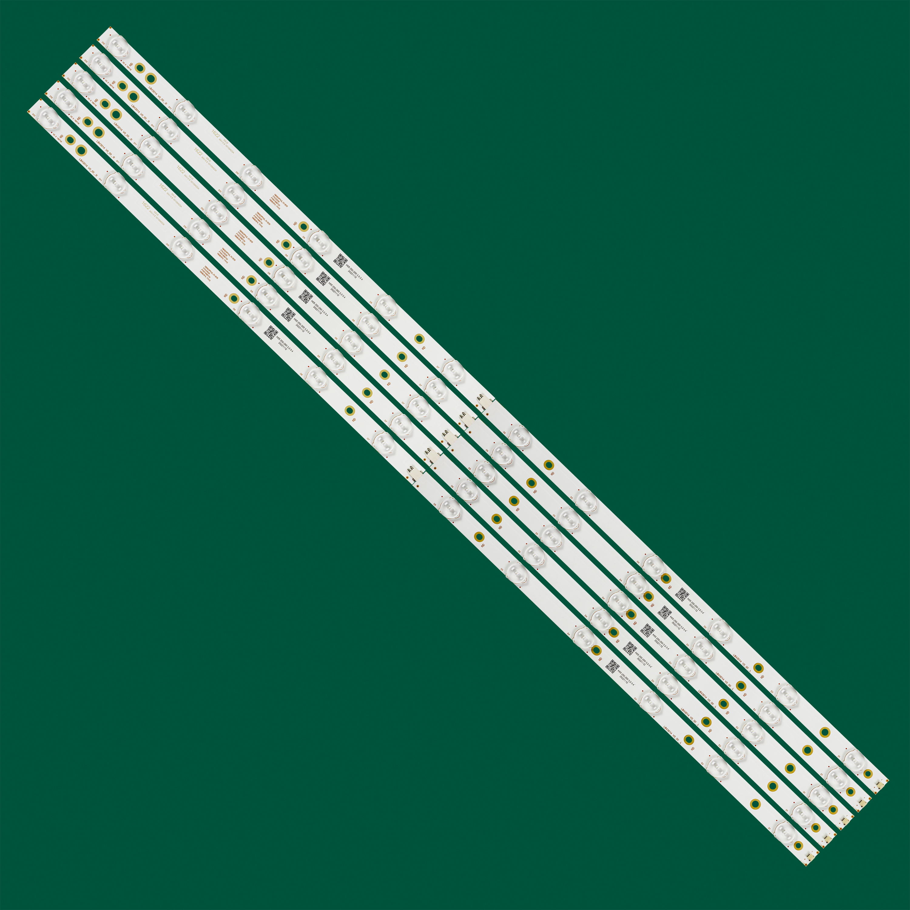 5pcs Tira CONDUZIDA 12 leds para Philips 43 "TV 43PUS6551 TPT430U3 EQLSJA.G 43PUS6501 43PUS6101 43PUS6201 43PUS7202 LB43014 V0_00