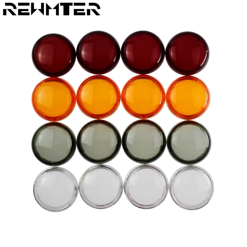 Xe máy Biến Chỉ Báo Tín Hiệu Đèn Ống Kính Dành Cho Harley Sportster 883 1200 Lưu Diễn Đường Vua Dyna Softail Di Sản Fatboy