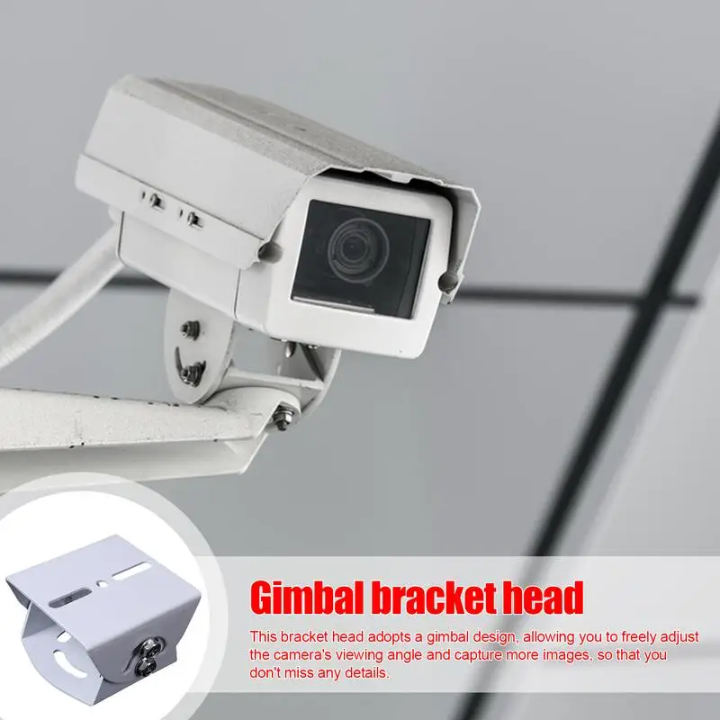 Soporte Universal para cámara de seguridad, accesorio ajustable para cámara de vídeo, pico de pato, 2D