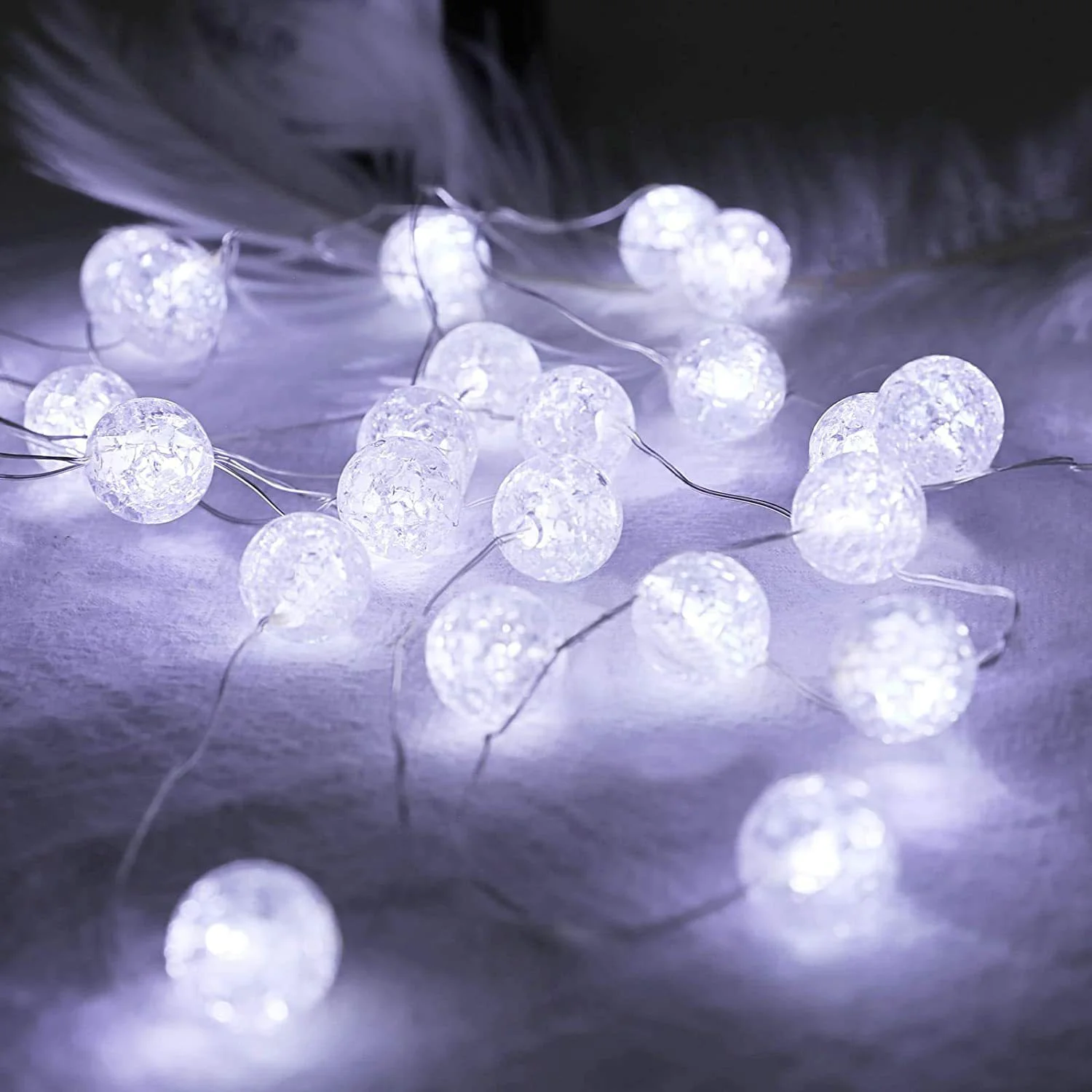 1/2/3m ไฟ LED Fairy String Garland ไฟ AG13 แบตเตอรี่ดําเนินการคริสต์มาสวันเกิดงานแต่งงาน Xmas Tree ใหม่ปี Decora