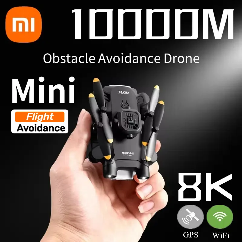 XIAOMI Mijia 4DRC V30 Mini Drone 5G 8K HD Cámara Dual GPS FPV Drones Profesional 5 lados para evitar obstáculos Drone RC 10000M