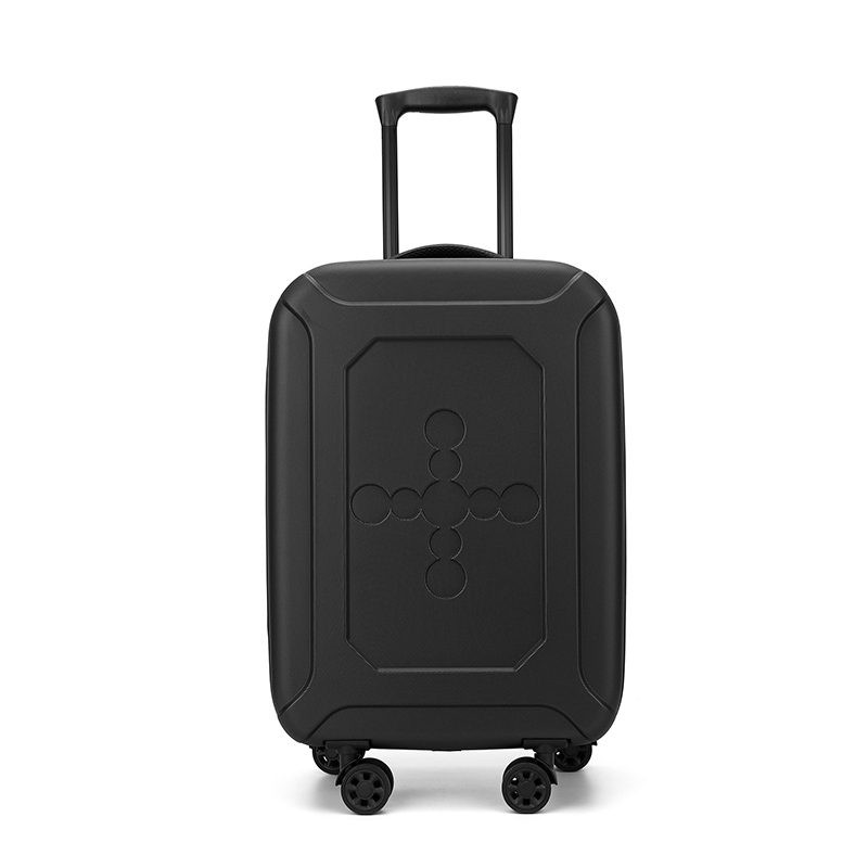 2023 New Folding Suitcase Women's One-way Wheel Trolley Case 20 Inch Boarding Case Men's 24 Inch Portable Travel Case
