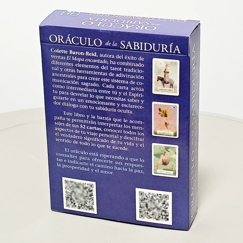 Oracle of Wisdom To Make Decisions In Life 52 Divination Oracle Cards Spanische Ausgabe 10,5 * 7,5 cm