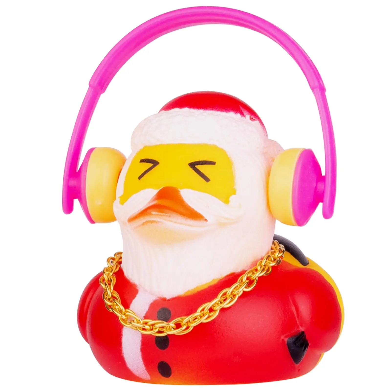 Christmas Rubber Duck Car Duck Dashboard Ornaments Yellow Duck Car Dashboard Decorations for Christmas Decor Car Duck