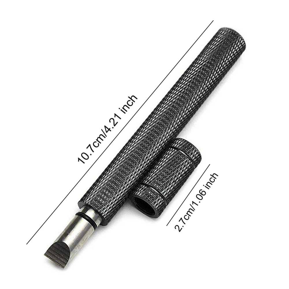 Affilatrice per scanalature per mazze da golf Strumento per scanalatura e pulizia in acciaio inossidabile per scanalatura di cunei e ferri da stiro Scanalature a U e a V