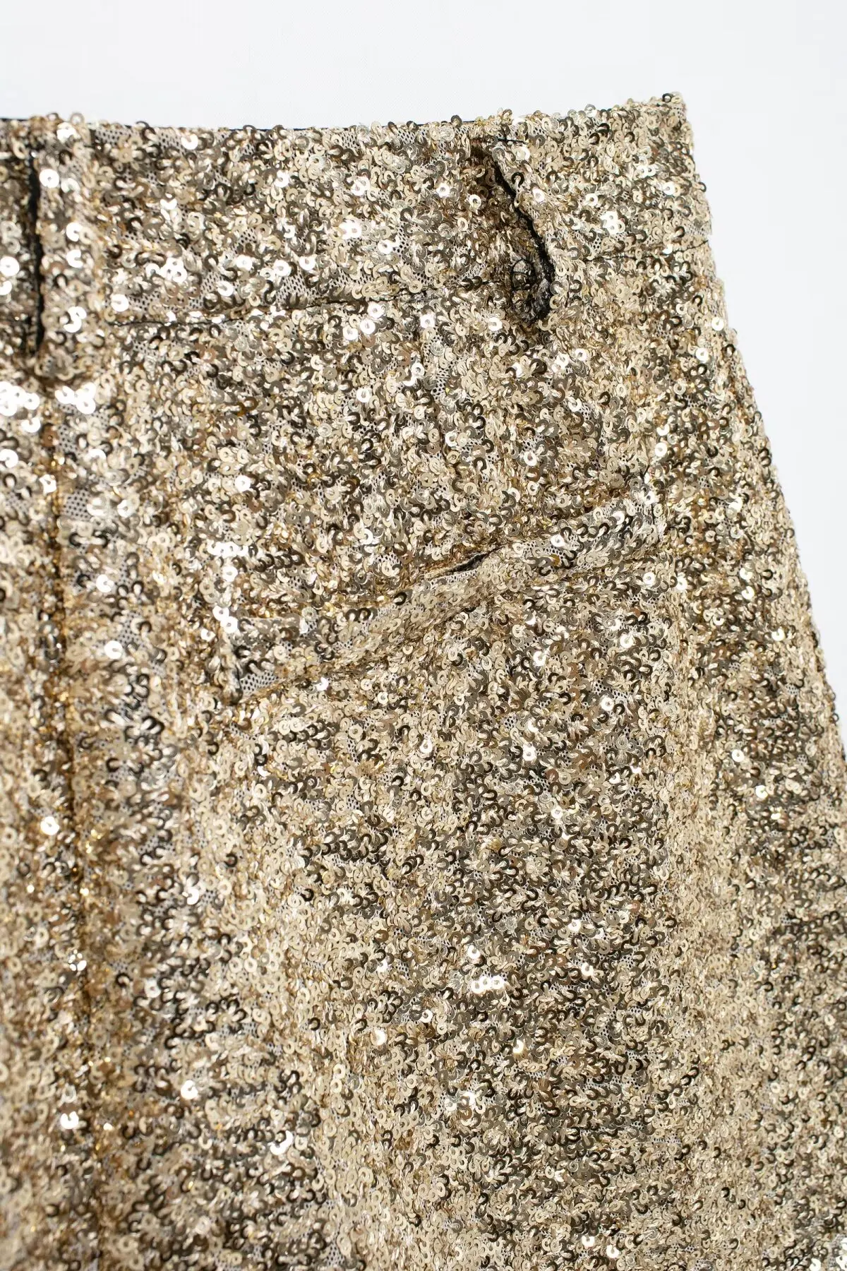 DEEABAE Korean Dongdaemun 2025 High-end Temperament Sexy Sequins Mid-waist Casual All-match Shorts