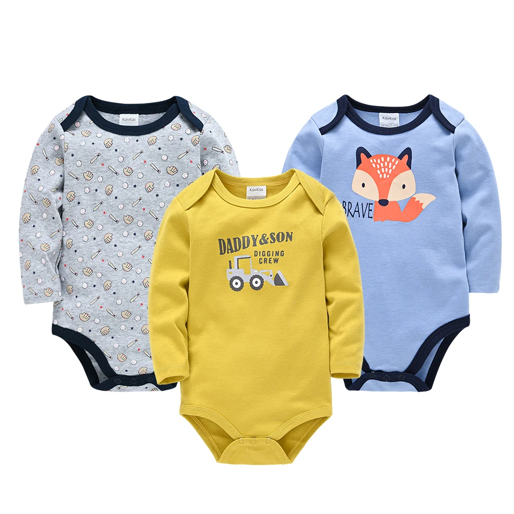 3 unids/lote de ropa para bebé recién nacido, pelele bonito para niño, mono de manga larga de algodón 100%, conjuntos de ropa para bebé, mono infantil de regalo de 0 a 24M