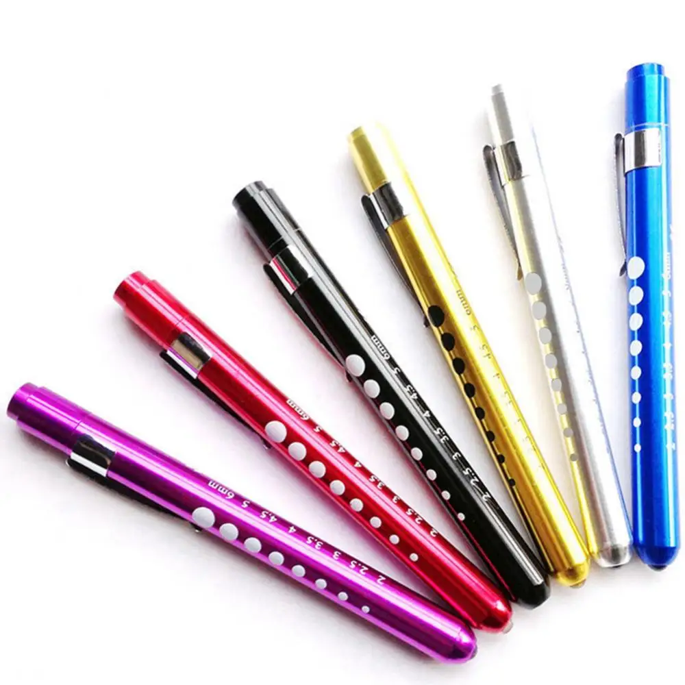 Medical First Aid LED Pen Light Flashlight Torch Doctor Nurse EMT Emergency Kit USB Rechargeable Torch Flashlights With Dual