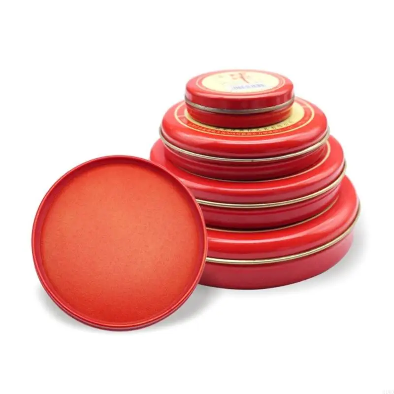 R1wd Red Stamp Pad nhanh chóng khô Tem Red Tem Pad nhẹ Trung Quốc