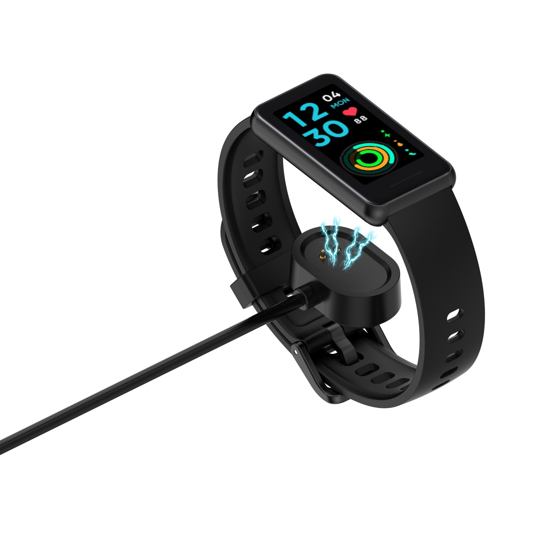 Cabo de Carregamento  Band2 Geração 2 ível com Pulseira Real Me Material TPU de Alta Qualidade à Prova d'Água par...