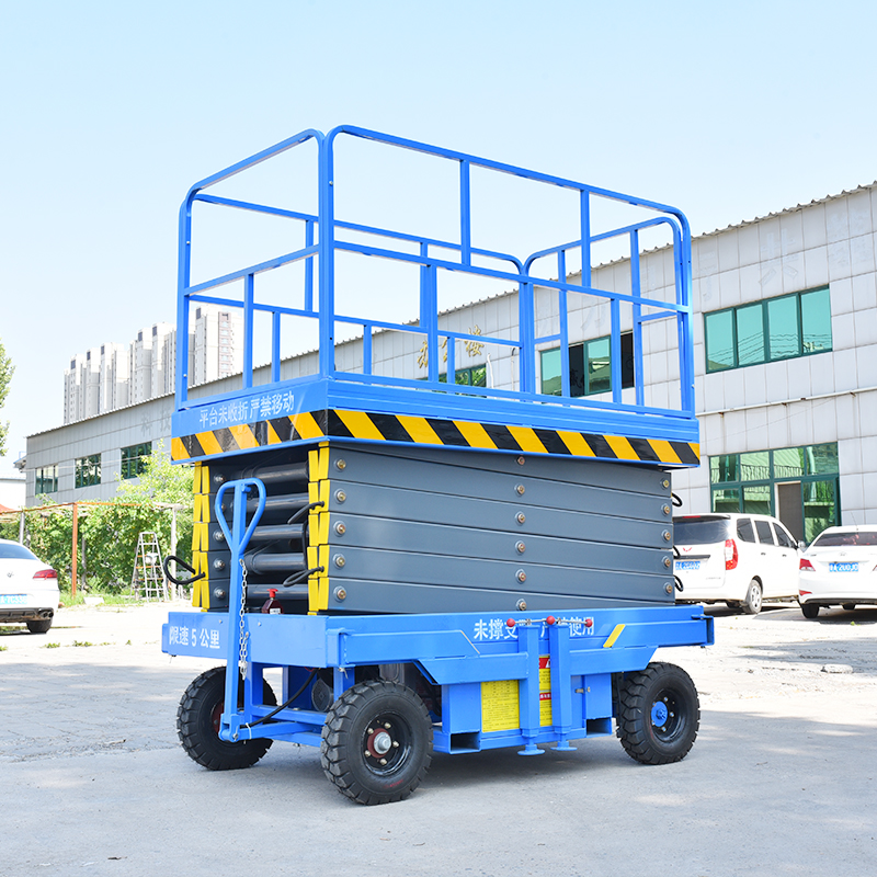 Scissor Lift Table Electric Hydraulic Platform Lift Electric Scaffolding Lifting Platform