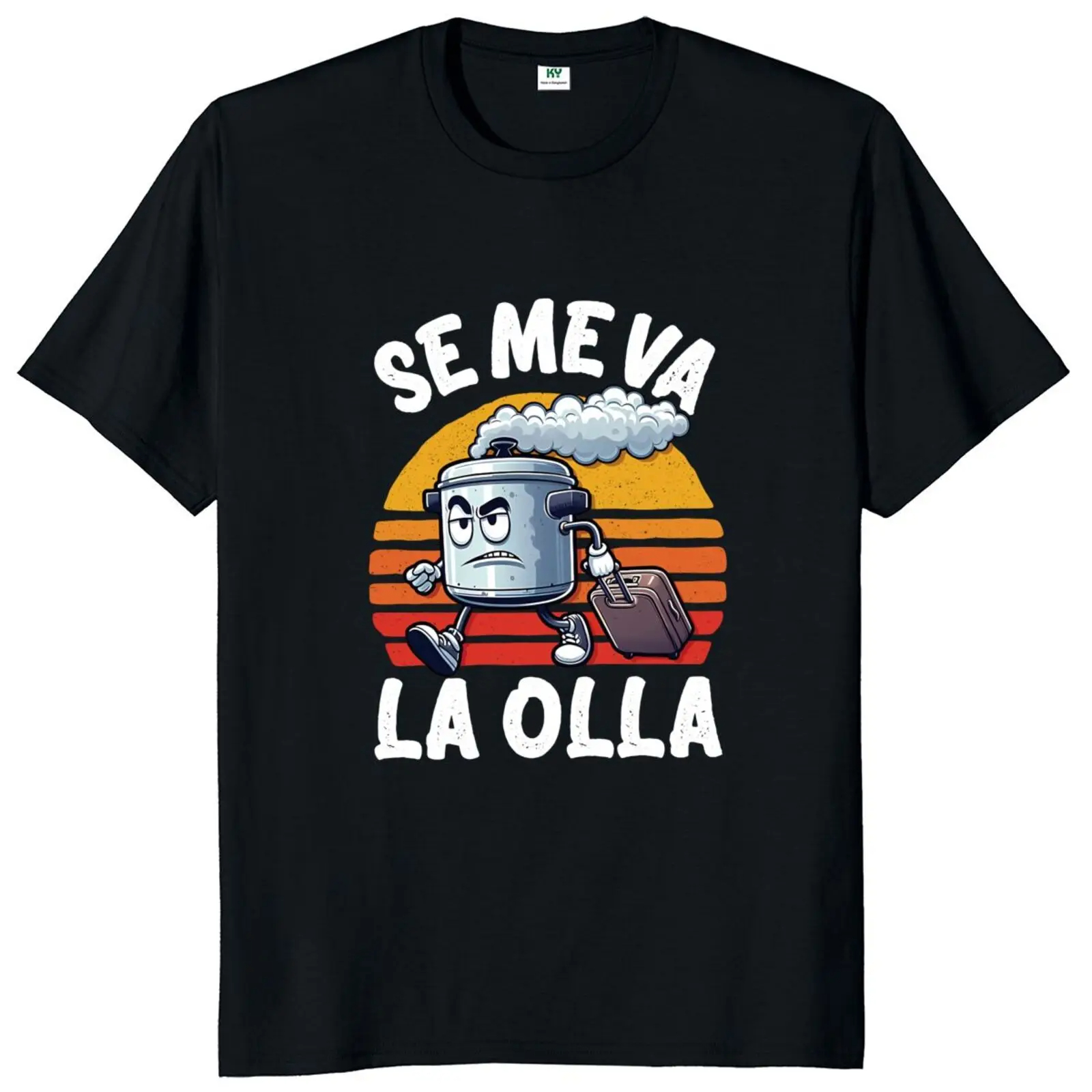 Se Me Va La Pinza T Shirt Śmieszne Hiszpańskie Żarty Y2k Vintage T-shirt Dla Mężczyzn Kobiet 100% Bawełna Miękkie Unisex Casual Tops 50956