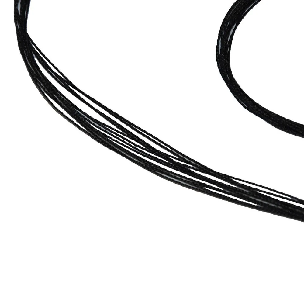2 stücke Langlebige 44-70 Bogen String Ersatz für Traditionelle/Recurve Bogen Jagd Bogen Seil Schwarz String Zubehör