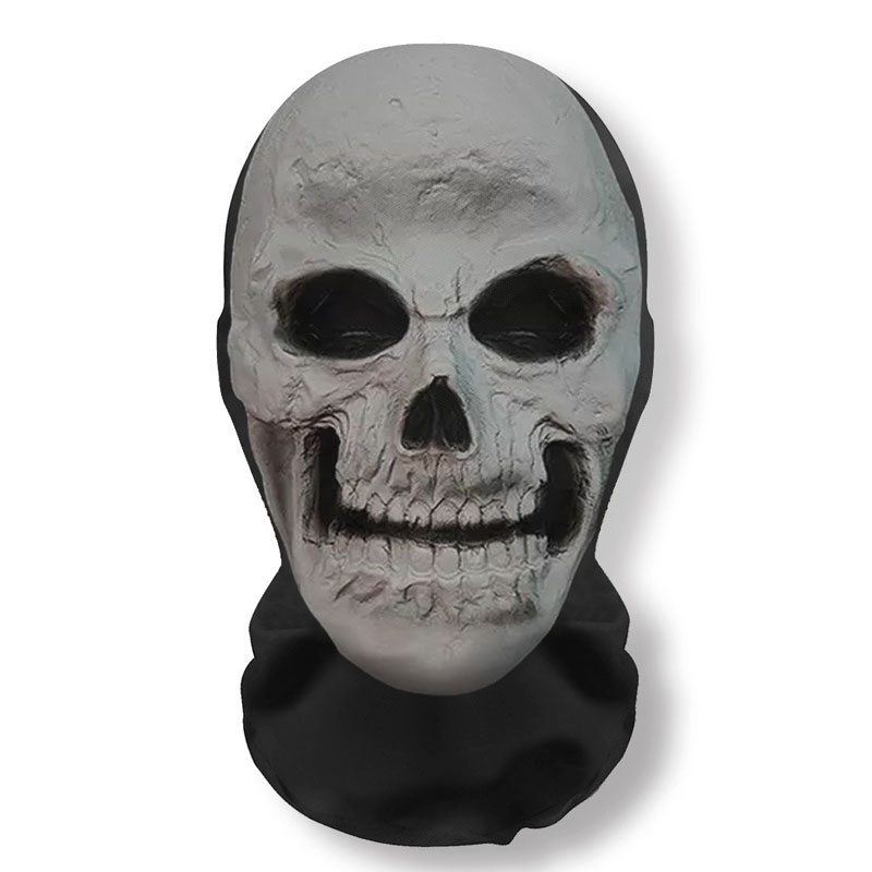 Halloween Ghost Face 3D Mask Balaclava Full Face Elastic Mesh Breathable Sunscreen Headcovers Funny Party Cosplay Props