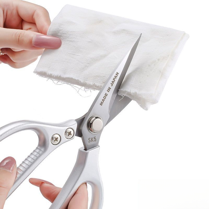 Sharp Stainless Steel Kitchen Scissors Household Heavy Duty Chicken Bone Scissors Multi-Functional Kitchen Scissors