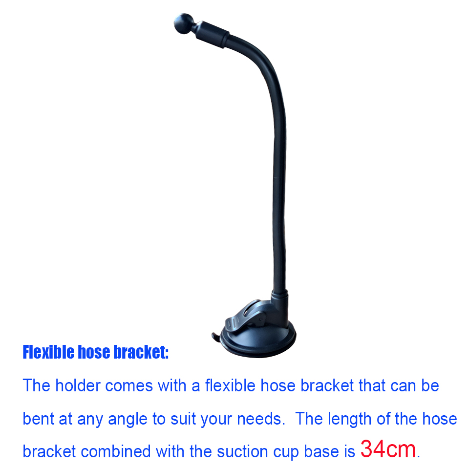 Soporte de brazo largo para tableta de coche, montaje de ventosa para iPad Pro Air de 7 a 13 pulgadas, Xiaomi, tableta, SUV, camión, elevador de vehículo, ventana de parabrisas Uber