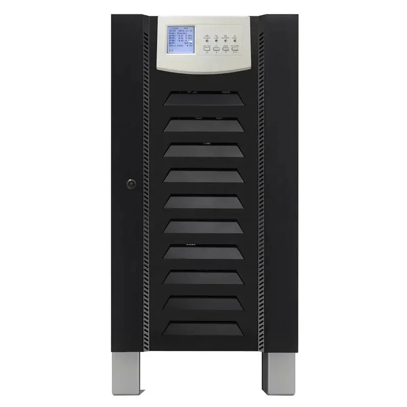 Cwups ความถี่ต่ําอุตสาหกรรมออนไลน์ AC Pure Sine Wave 3 สามเฟสเดียว Ups 10kva Uninterruptible Backup Power Supply