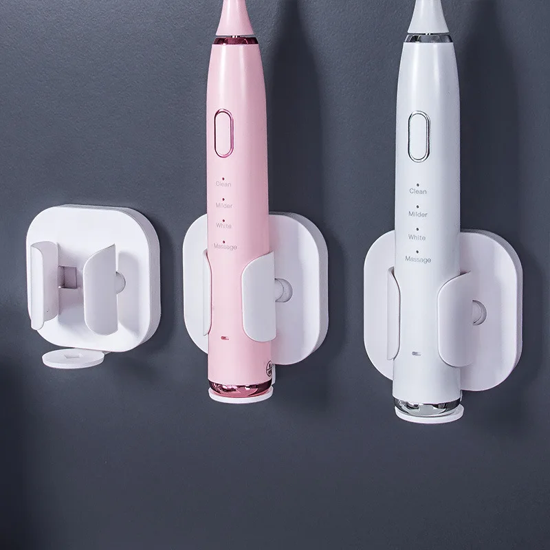 Soporte para cepillos de dientes, organizador de cepillos de dientes eléctricos, soporte montado en la pared, ahorro de espacio, accesorios de baño