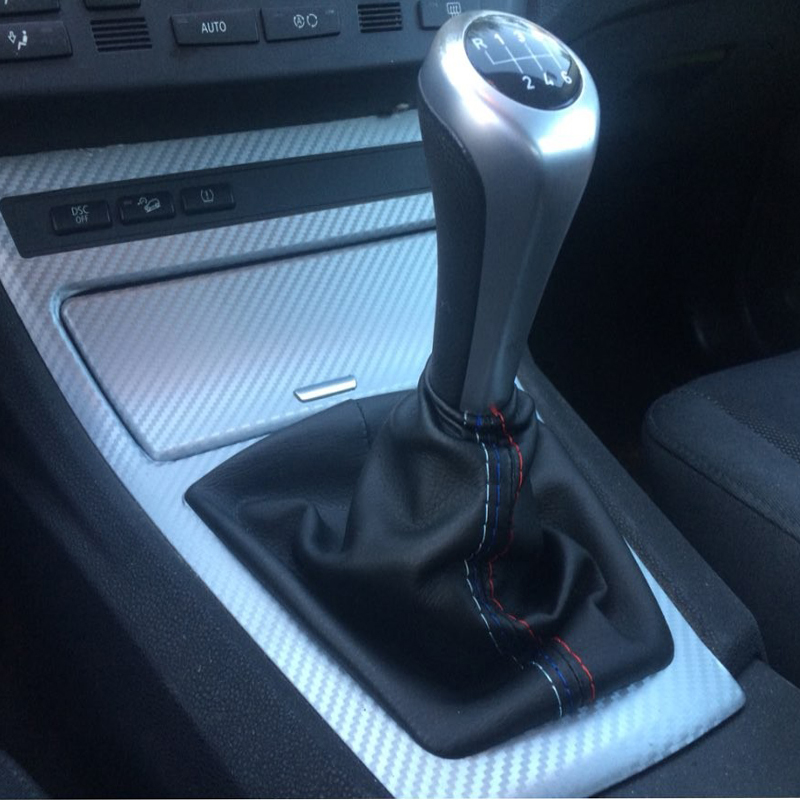 Auto Shift Versnellingspook Stofkap Handrem Handvat Kunstleer Cover voor BMW E30 E36 E34 E46 Z3 Handleiding modellen