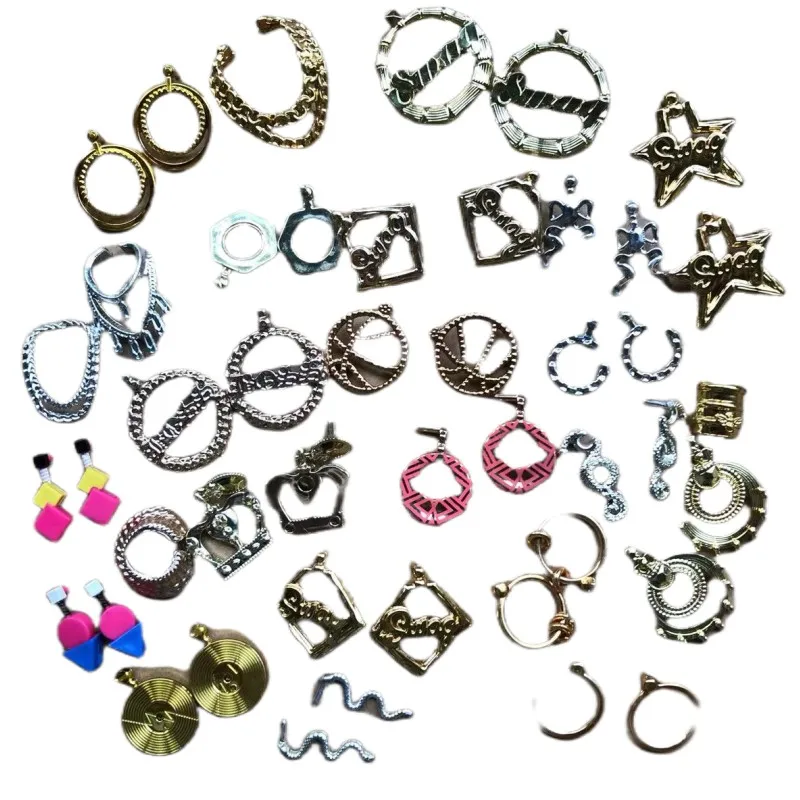 Original Doll Earrings Bags Necklace Handbands Watches Glasses Fashion Sister Doll Decors Quality DIY Doll Colorful Decors