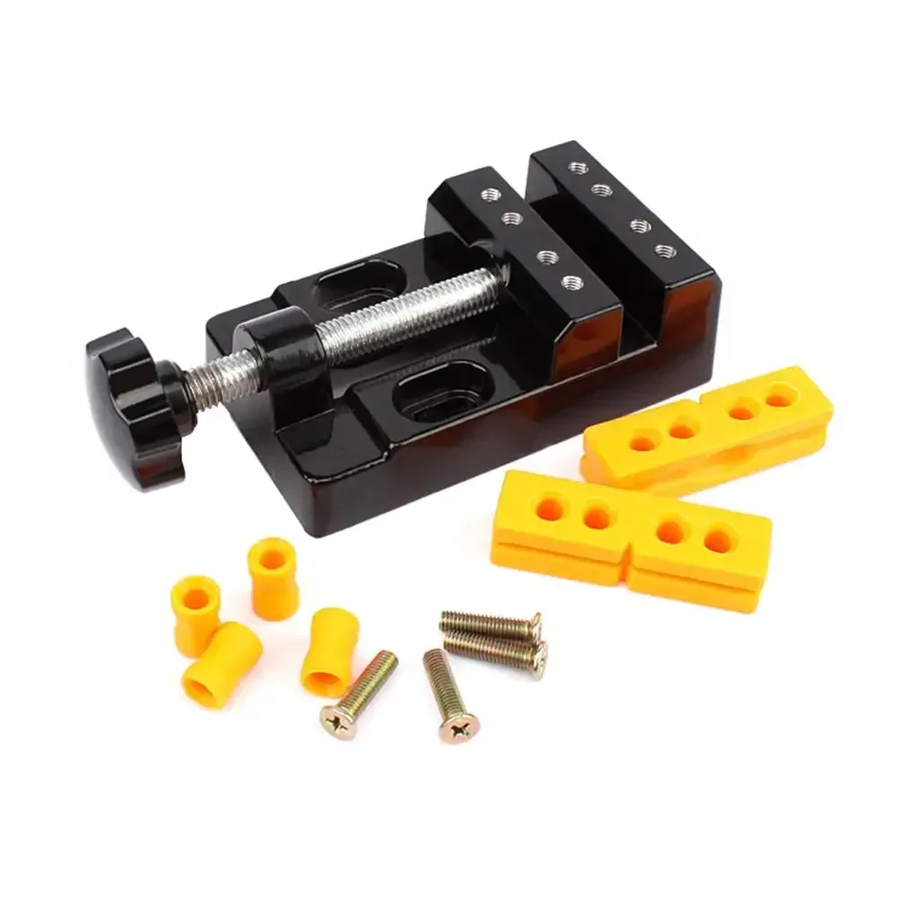 57mm Mini Table Vise Pliers Universal Table Bench Clamp Vise Jaw Carving Drill Press DIY Woodworking Hand Tool 2025