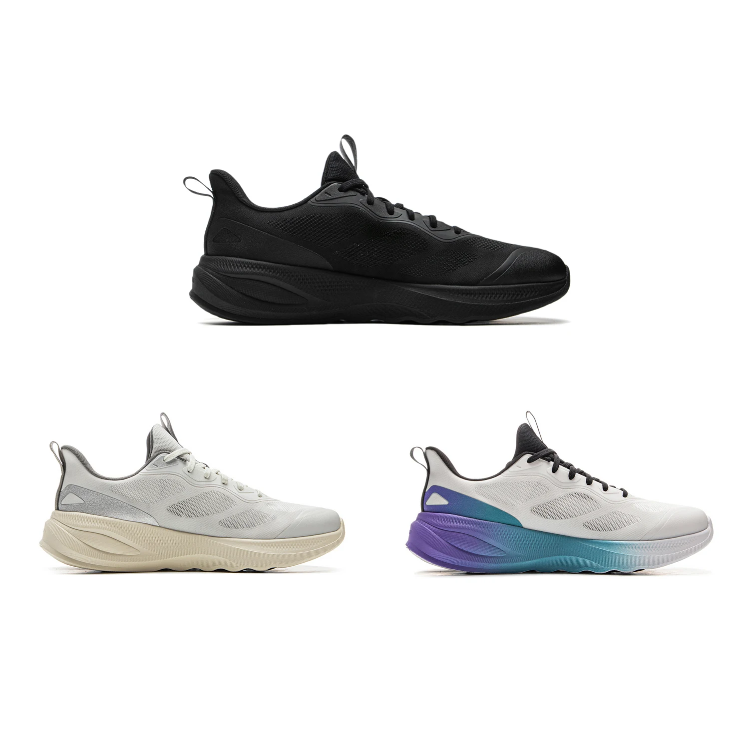 Li-Ning Männer SOFT GO2 V4 Lifestyle Schuhe COMFOAM Kissen Bequeme Atmungsaktive Futter Stilvolle Casual Turnschuhe AGLV091