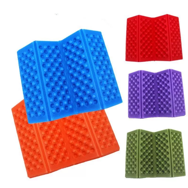 Mini tapis imperméable léger et Portable, en mousse de Camping, pliable, à genoux, coussin de siège confortable pour les activités de plein air