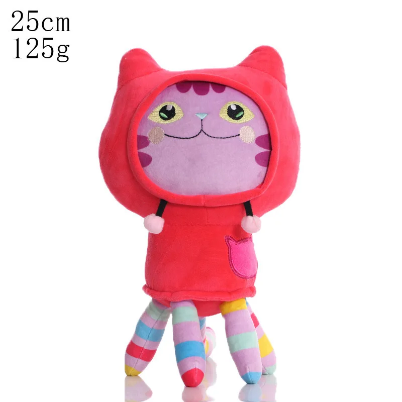 Gabby ตุ๊กตาหนานุ่มตุ๊กตาตัวการ์ตูน mercat ตุ๊กตานางเงือกรถแมว plushie